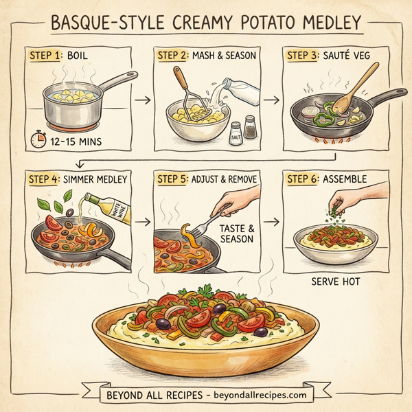 Basque-Style Creamy Potato Medley instructions