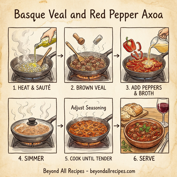 Basque Veal and Red Pepper Axoa instructions
