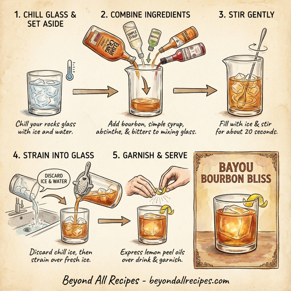 Bayou Bourbon Bliss instructions