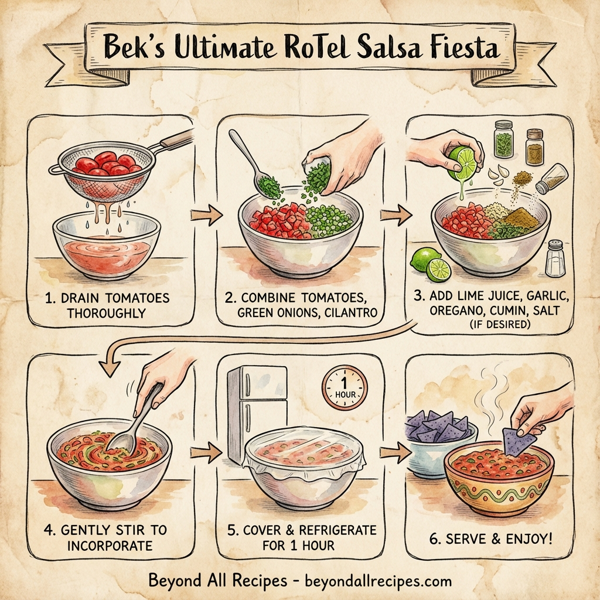 Bek's Ultimate RoTel Salsa Fiesta instructions