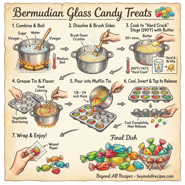 Bermudian Glass Candy Treats instructions