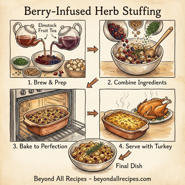 Berry-Infused Herb Stuffing instructions