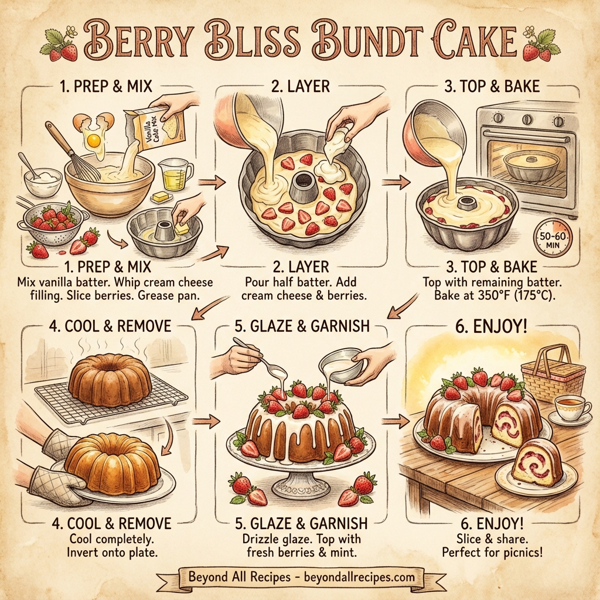 Berry Bliss Bundt Cake instructions