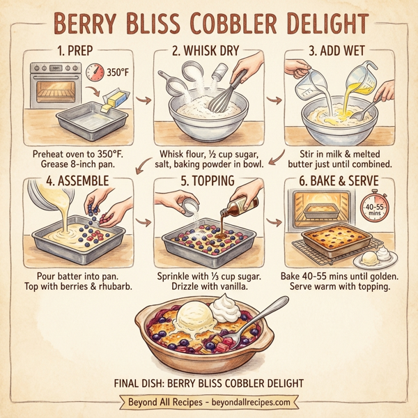 Berry Bliss Cobbler Delight instructions