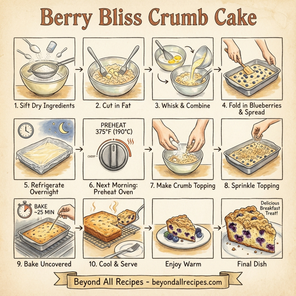 Berry Bliss Crumb Cake instructions