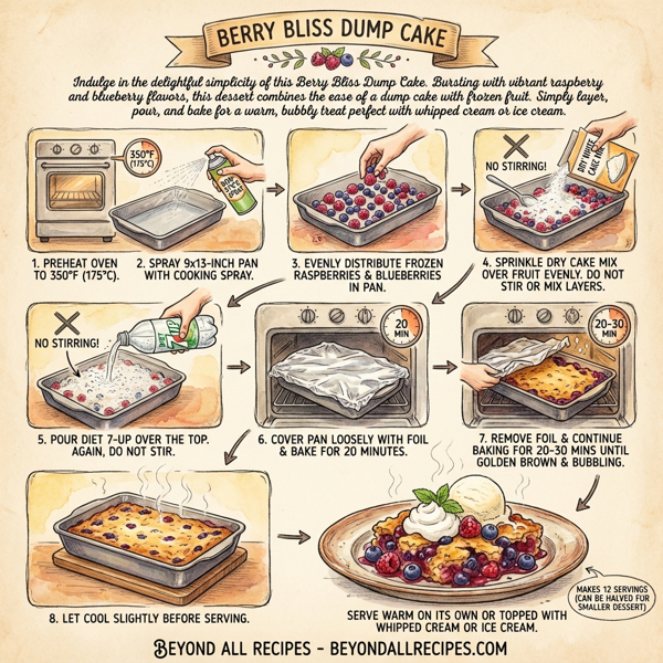 Berry Bliss Dump Cake instructions