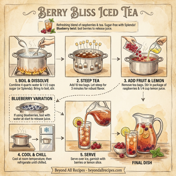Berry Bliss Iced Tea instructions