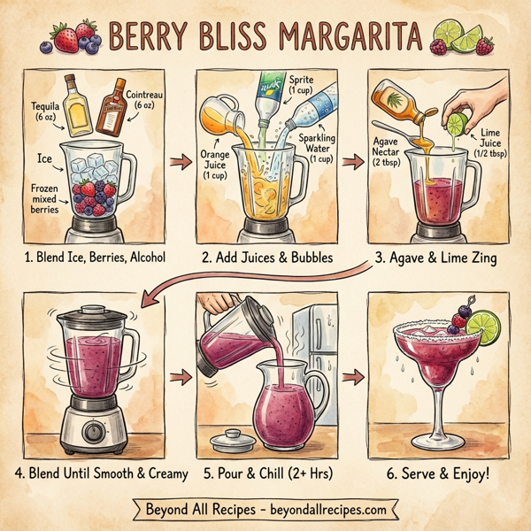 Berry Bliss Margarita instructions