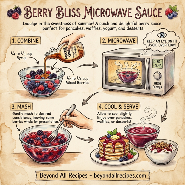 Berry Bliss Microwave Sauce instructions