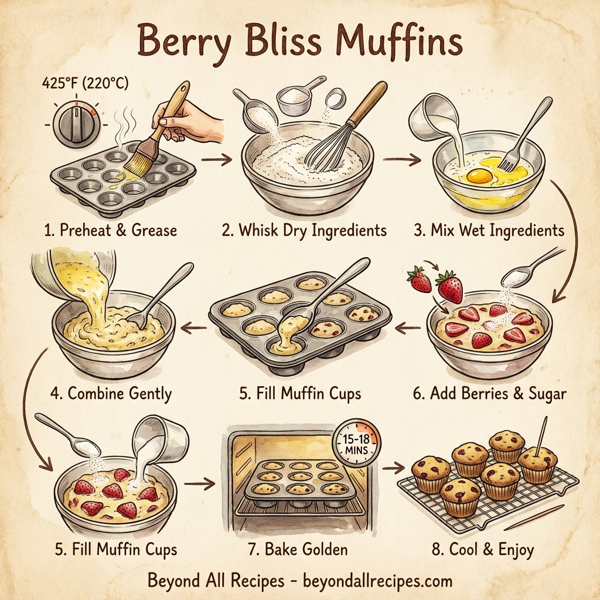 Berry Bliss Muffins instructions