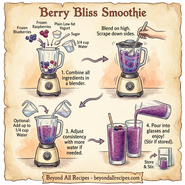 Berry Bliss Smoothie instructions