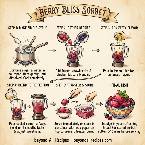 Berry Bliss Sorbet instructions