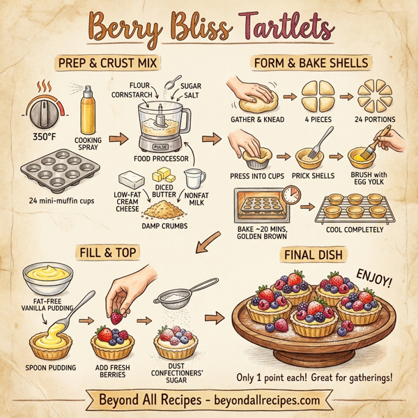 Berry Bliss Tartlets instructions