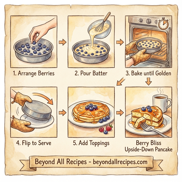 Berry Bliss Upside-Down Pancake instructions