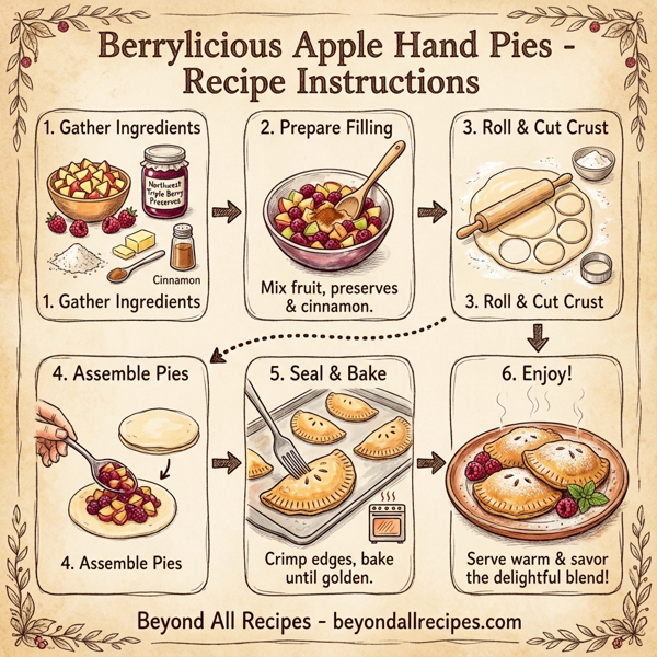 Berrylicious Apple Hand Pies instructions