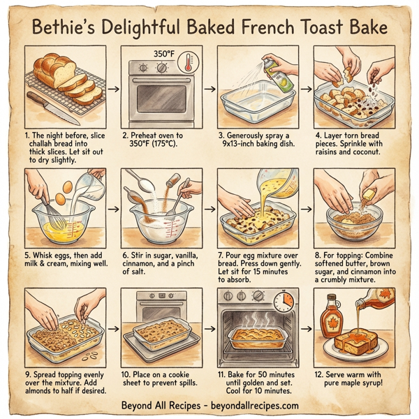 Bethie's Delightful Baked French Toast Bake instructions