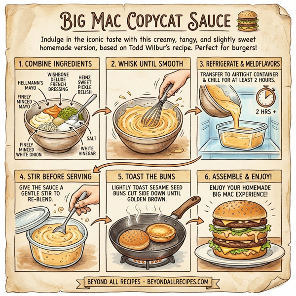 Big Mac Copycat Sauce instructions