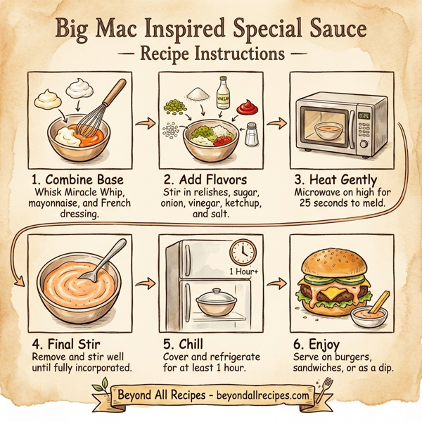Big Mac Inspired Special Sauce instructions