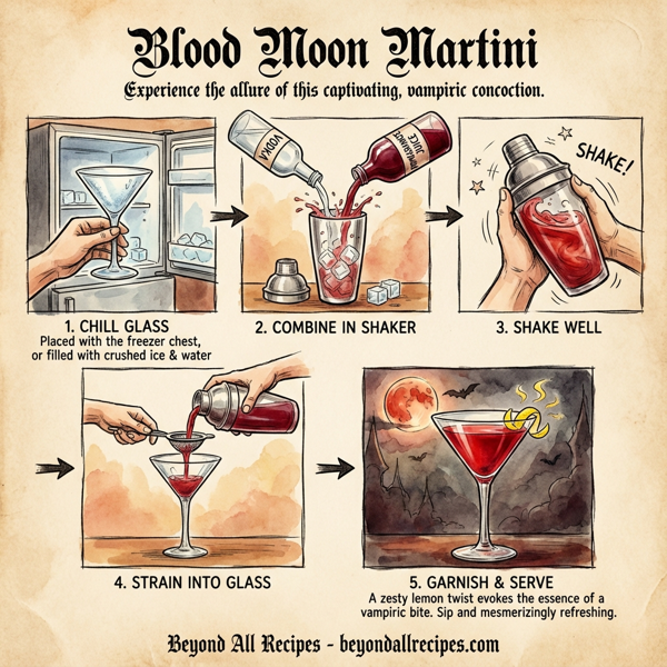 Blood Moon Martini instructions