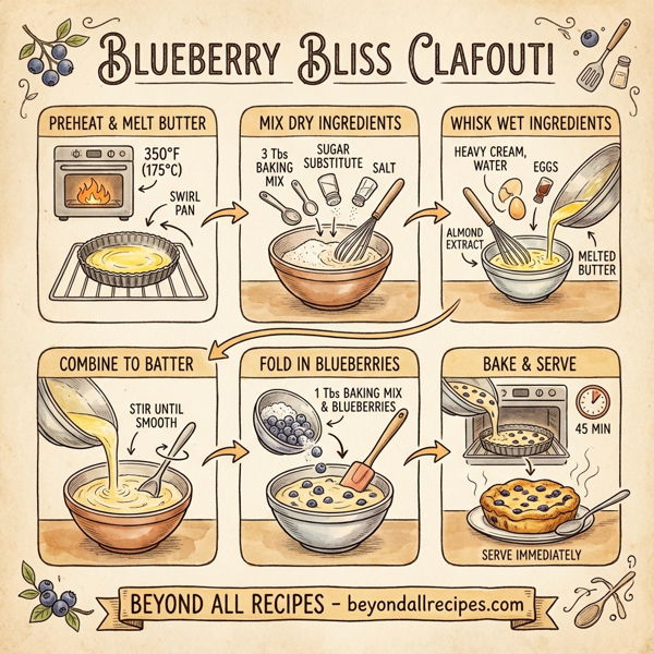 Blueberry Bliss Clafouti instructions