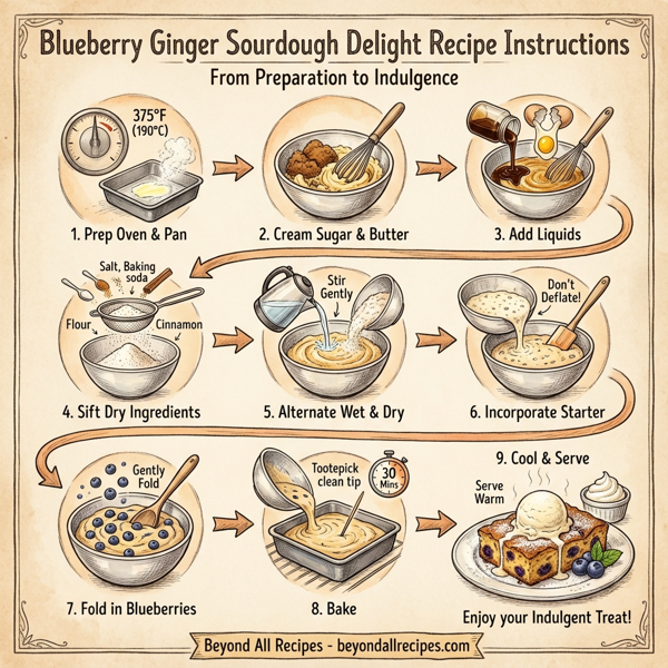 Blueberry Ginger Sourdough Delight instructions