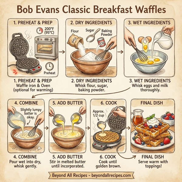 Bob Evans Classic Breakfast Waffles instructions