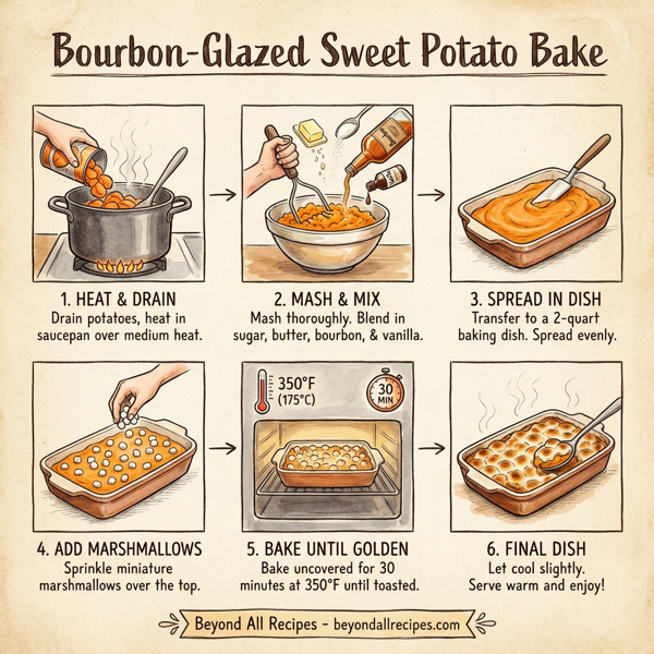 Bourbon-Glazed Sweet Potato Bake instructions