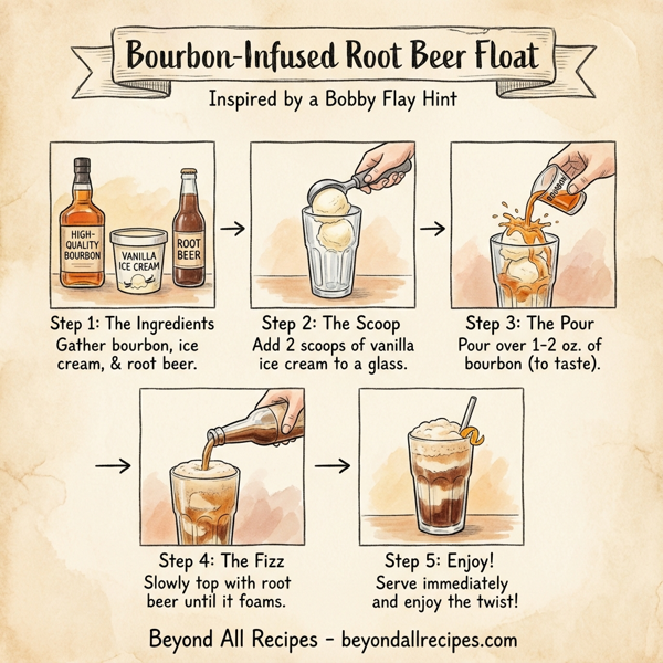 Bourbon-Infused Root Beer Float instructions