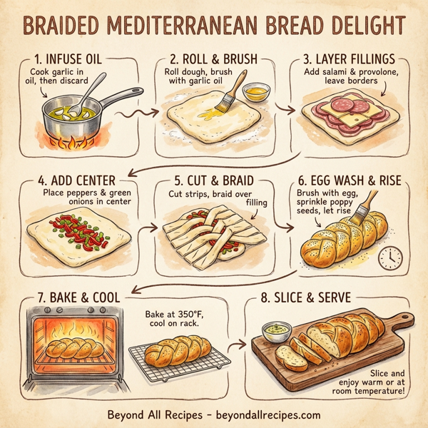 Braided Mediterranean Bread Delight instructions