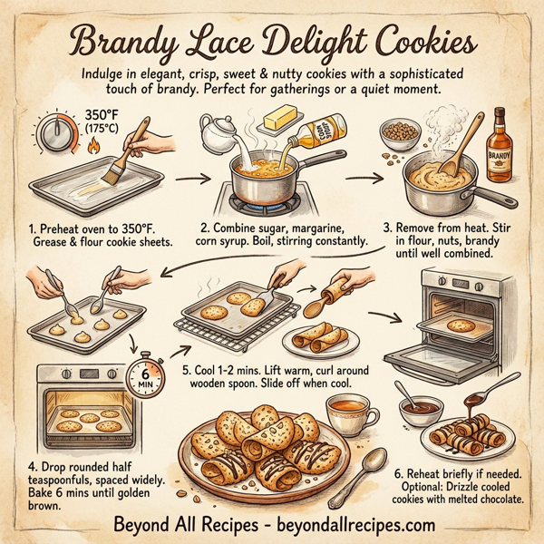 Brandy Lace Delight Cookies instructions