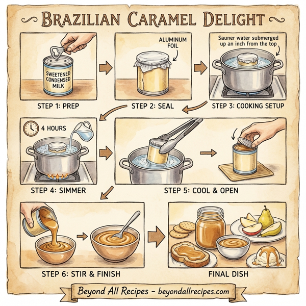 Brazilian Caramel Delight instructions