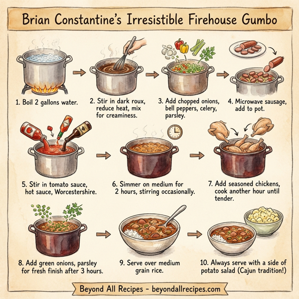 Brian Constantine's Irresistible Firehouse Gumbo instructions