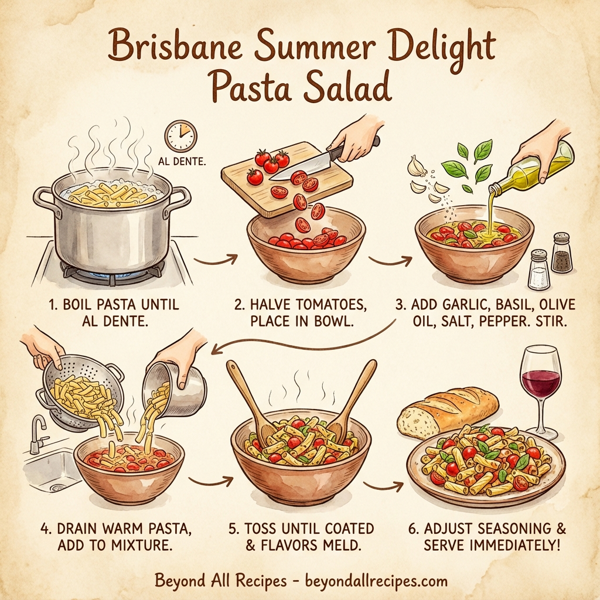 Brisbane Summer Delight Pasta Salad instructions