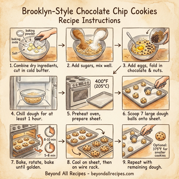 Brooklyn-Style Chocolate Chip Cookies instructions