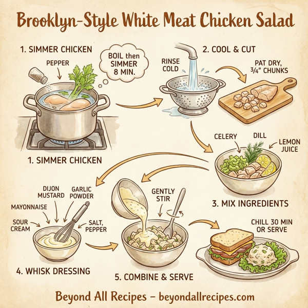 Brooklyn-Style White Meat Chicken Salad instructions