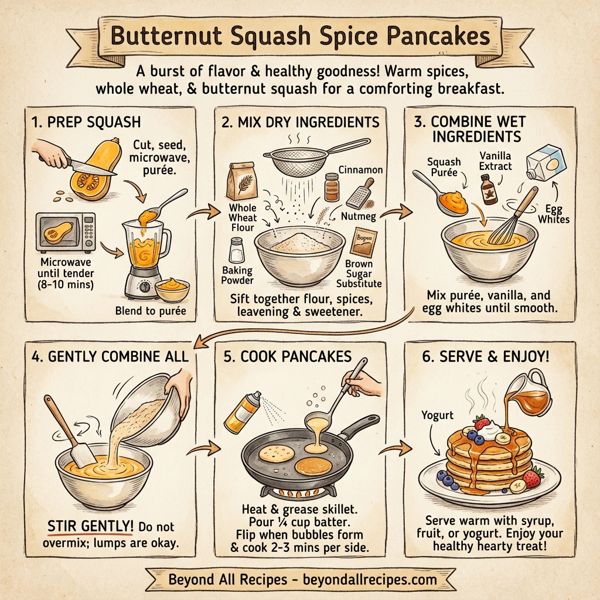Butternut Squash Spice Pancakes instructions