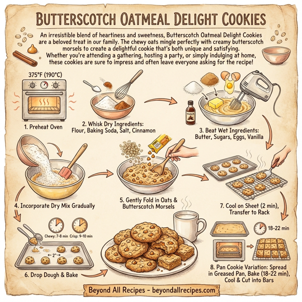 Butterscotch Oatmeal Delight Cookies instructions
