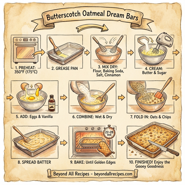 Butterscotch Oatmeal Dream Bars instructions