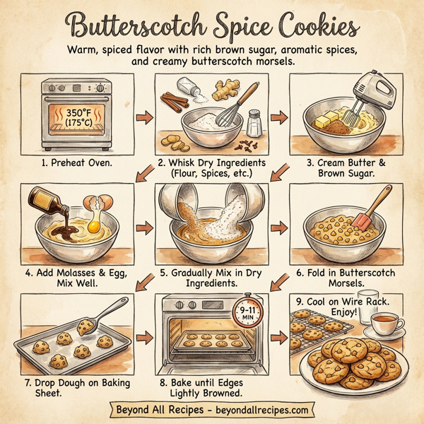 Butterscotch Spice Cookies instructions