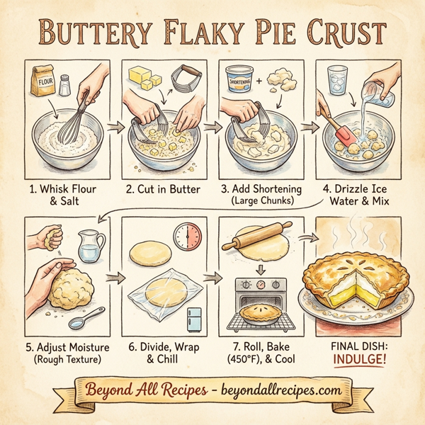 Buttery Flaky Pie Crust instructions