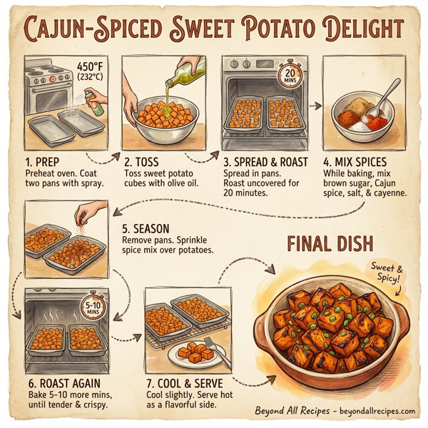 Cajun-Spiced Sweet Potato Delight instructions