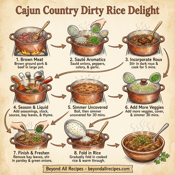 Cajun Country Dirty Rice Delight instructions
