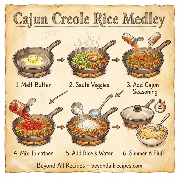 Cajun Creole Rice Medley instructions