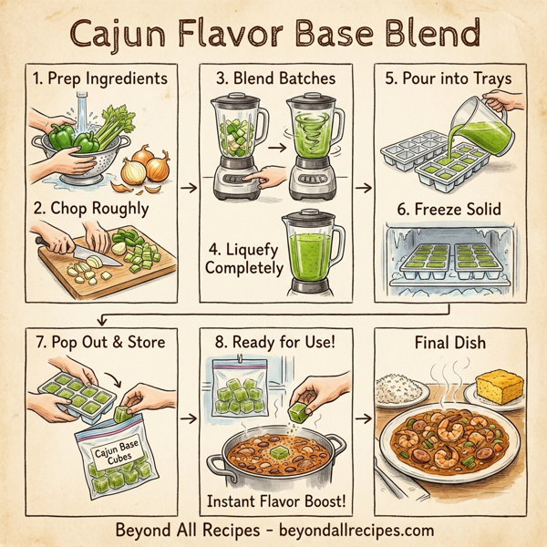 Cajun Flavor Base Blend instructions
