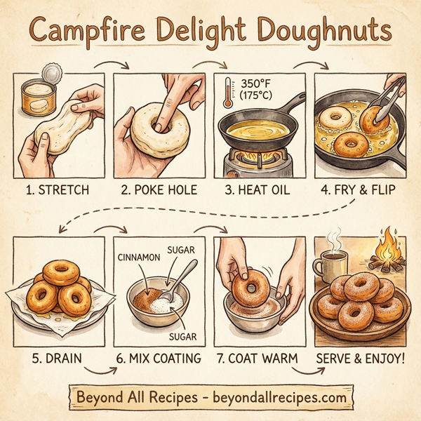 Campfire Delight Doughnuts instructions