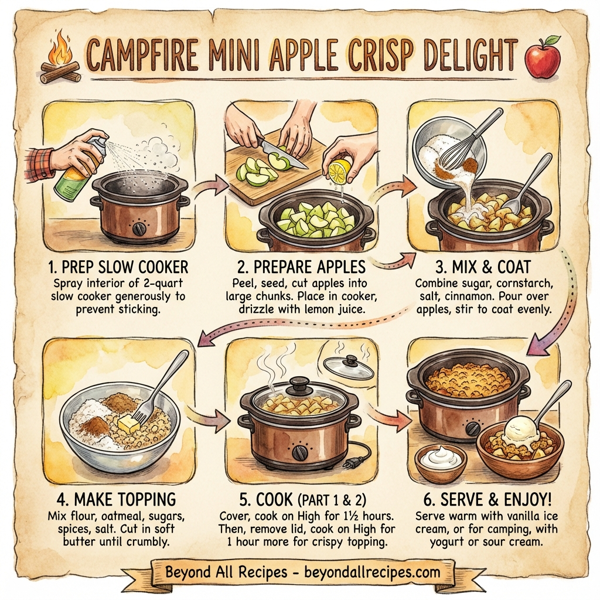 Campfire Mini Apple Crisp Delight instructions