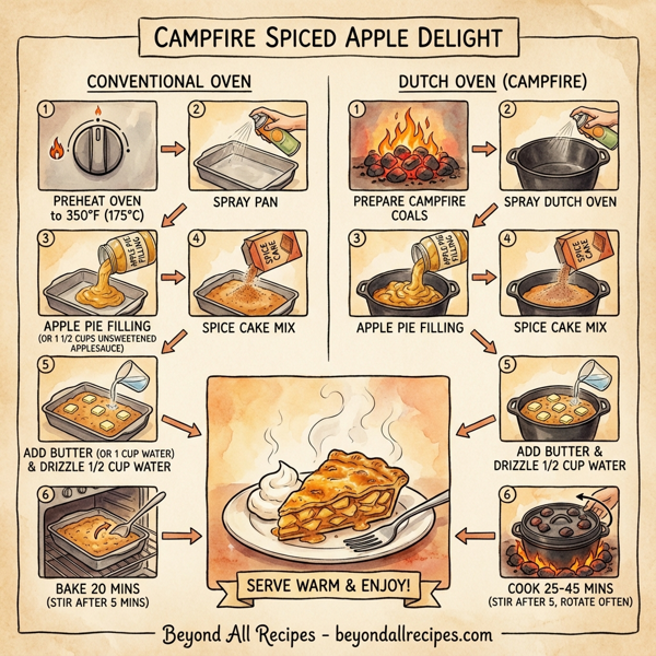 Campfire Spiced Apple Delight instructions