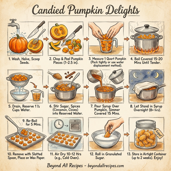 Candied Pumpkin Delights instructions