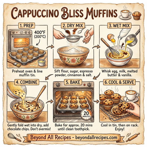 Cappuccino Bliss Muffins instructions