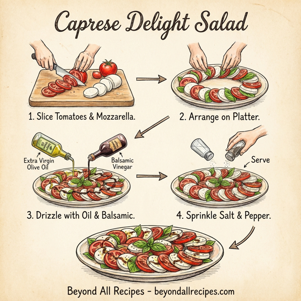 Caprese Delight Salad instructions